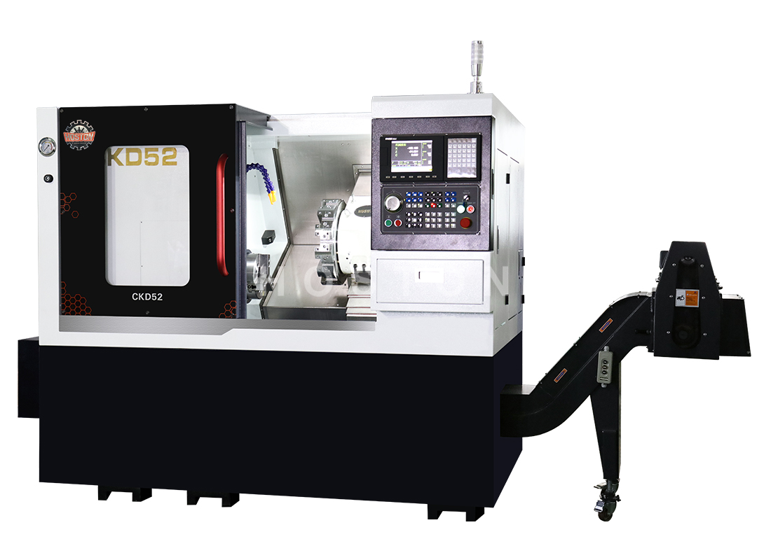 Clamping Method and Alignment Measures for Turret Lathe